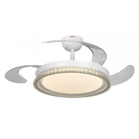 OSRAM Ceiling Fan Cierzo 1220 mm 60W CCT RGB Deckenventilator mit LED-Licht und Fernbedienung