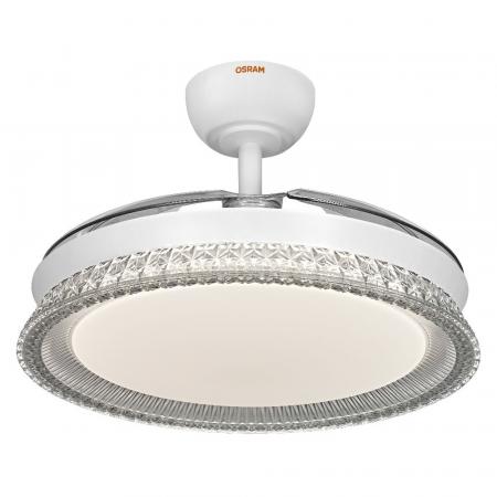 OSRAM Ceiling Fan Cierzo 1220 mm 60W CCT RGB Deckenventilator mit LED-Licht und Fernbedienung