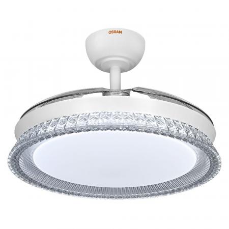 OSRAM Ceiling Fan Cierzo 1220 mm 60W CCT RGB Deckenventilator mit LED-Licht und Fernbedienung