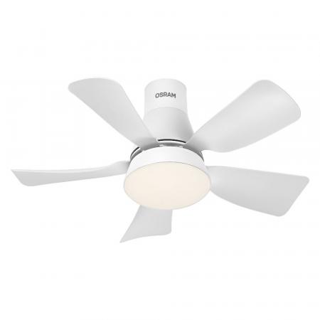 OSRAM Ceiling Fan Leste Deckenventilator mit Licht 21W CCT Weiß