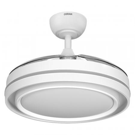 OSRAM Ceiling Fan Poniente 1060 mm 66W CCT Deckenventilator mit LED-Licht und Fernbedienung