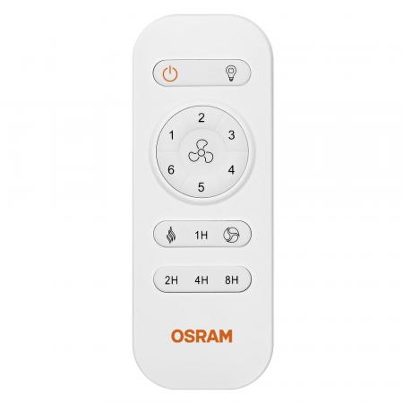 OSRAM Ceiling Fan Poniente 1060 mm 66W CCT Deckenventilator mit LED-Licht und Fernbedienung