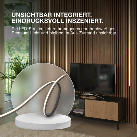 OSRAM Flex Acoustic Black 2.6M H10 mm 830 Extension Kit LED Lichtband Verlängerung