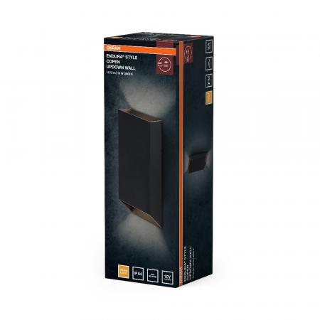OSRAM ENDURA Style Copen Updown Wall 10W IP54 Dark Grey Außenwandleuchte - Fassadenleuchte
