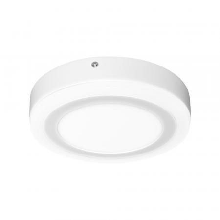 LED-Deckenleuchte mit 2 getrennten Lichtsegmenten rund weiß LEDVANCE