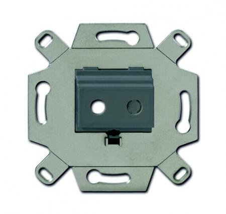 Busch-Jaeger 0264/13 Kommunikationsadapter für Mini-Klinken-Buchsen 35 mm