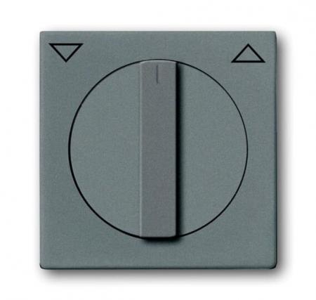 Busch-Jaeger 1740-803 Zentralscheibe mit Drehgriff mit Aufdruck