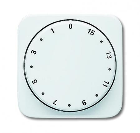 Busch-Jaeger 1770-214-102 Zentralscheibe mit Drehknopf mit Aufdruck