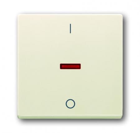 Busch-Jaeger 1788-82 Wippe mit Aufdruck mit kleiner roter Kalotte