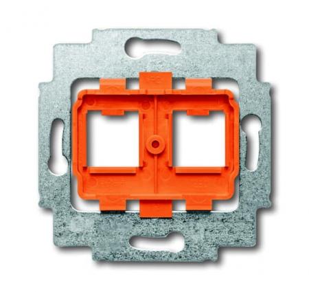 Busch-Jaeger 1819 Tragring mit orangenem Sockel