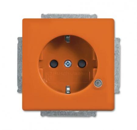 Busch-Jaeger 20 EUCBL-14-84 SCHUKO® Steckdosen-Einsatz mit LED Kontrolllicht