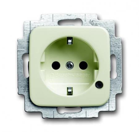 Busch-Jaeger 20 EUCBL-212 SCHUKO® Steckdosen-Einsatz mit LED Kontrolllicht
