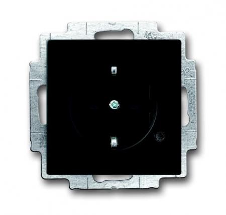 Busch-Jaeger 20 EUCBL-885 SCHUKO® Steckdosen-Einsatz mit LED Kontrolllicht