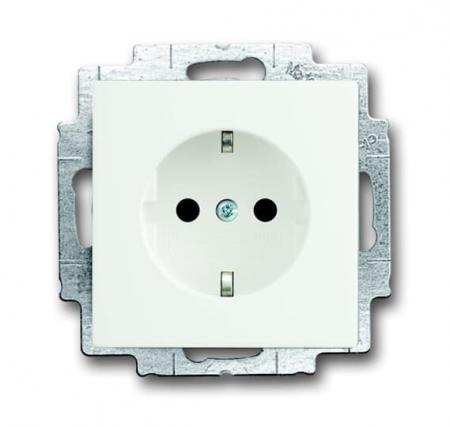 Busch-Jaeger 20 EUCBLI-884 SCHUKO® Steckdosen-Einsatz Busch-steplight® mit Nachtorientierungslicht