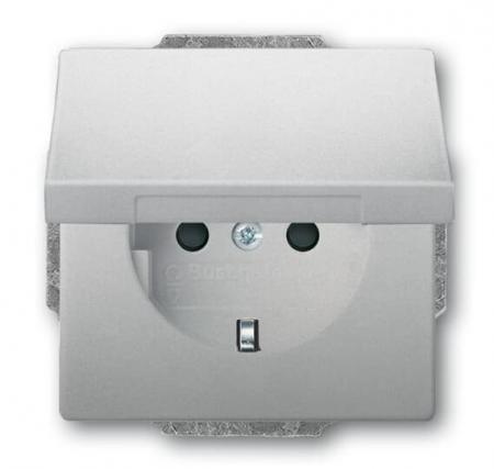 Busch-Jaeger 20 EUKB-866 SCHUKO® Steckdosen-Einsatz mit erh. Berührungsschutz