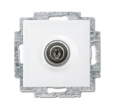 Busch-Jaeger 20 EUKBSL-914 SCHUKO® Steckdosen-Einsatz mit Klappdeckel und Schloss