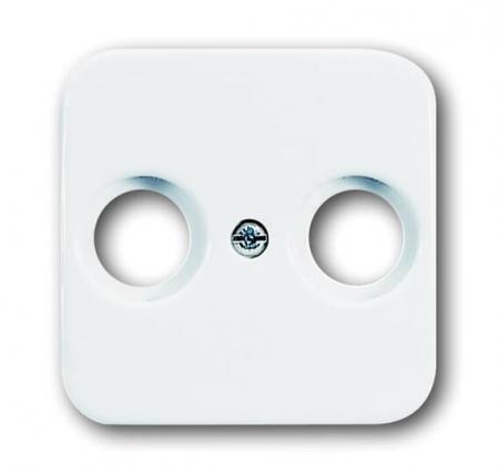 Busch-Jaeger 2531-214 Zentralscheibe als Abdeckung für handelsübliche Antennensteckdosen