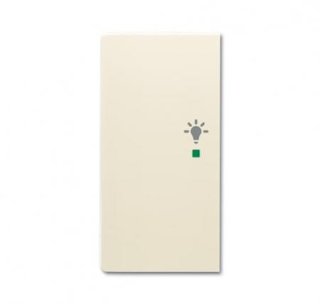 Busch-Jaeger 6231-21-82 Wippe 2-fach links mit Symbol "Licht"