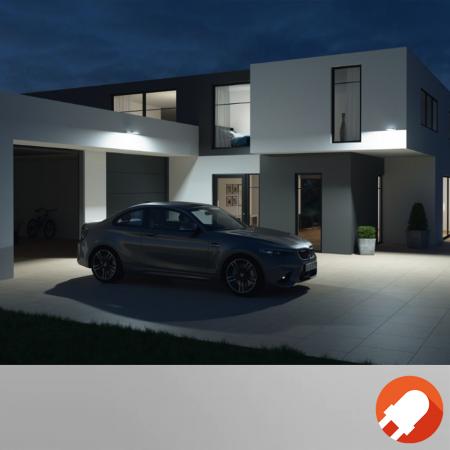 Osram  Endura Flood LED Fluter 10W IP65 weiß