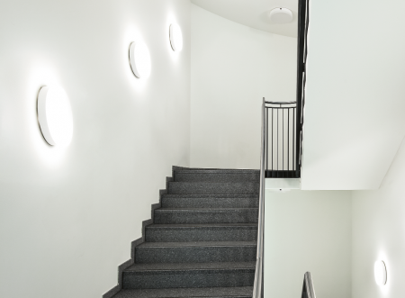 Siteco Round 31 Wandleuchte Lichtfarbe 840, EIN/AUS Multilumen, Ø350 2550lm 19W