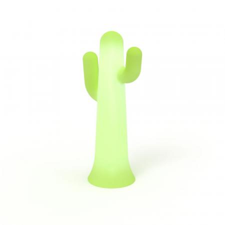 New Garden Stehlampe PANCHO LED-Kaktus 139cm hoch weiß mit Akku, Fernbedienung, RGBW und kaltweißes Licht IP65