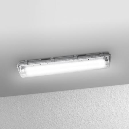 60cm OSRAM SUBMARINE 2x7WLED Feuchtraumleuchte 4000K inkl. 2x LED Röhren