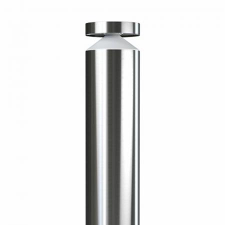 50cm hohe Osram LED Wegeleuchte Endura Style Cylinder aus Edelstahl mit Rundumlicht IP44 - modernes Edelstahl-Design, IP44 für Wege und Parkplätze