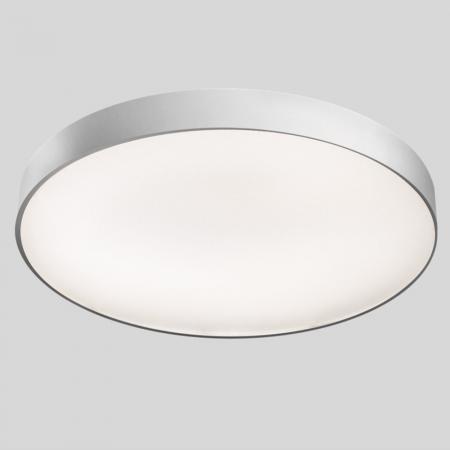 Siteco Round 21 S LED Deckenleuchte Opal, direkt strahlend, 105°, Lichtfarbe 840, DALI 2, silber 3900lm 30,3W