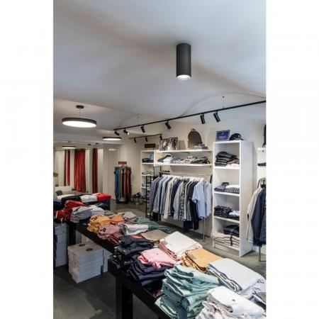 SLV 1004131 NUMINOS CL PHASE S Indoor LED Deckenaufbauleuchte schwarz/schwarz 3000K 36°