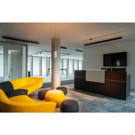 SLV 1004534 NUMINOS PD DALI M Indoor LED Pendelleuchte weiß/schwarz 2700K 24°