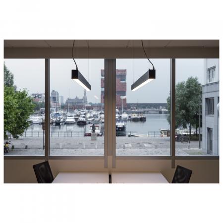 SLV 1001409 GLENOS Pendelleuchte mattschwarz 2m 85W 4000K