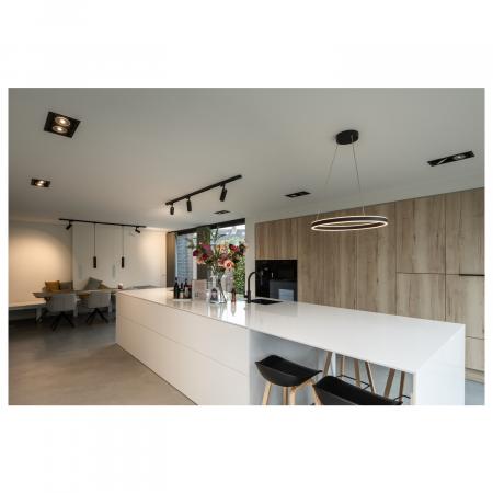 SLV 1007559 KADUX Deckeneinbauleuchte double 3000K 38° IP 20 quadratisch schwarz