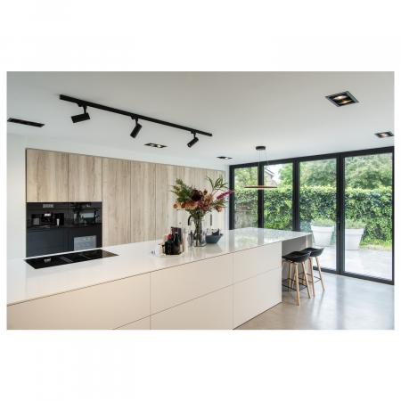 SLV 1007559 KADUX Deckeneinbauleuchte double 3000K 38° IP 20 quadratisch schwarz