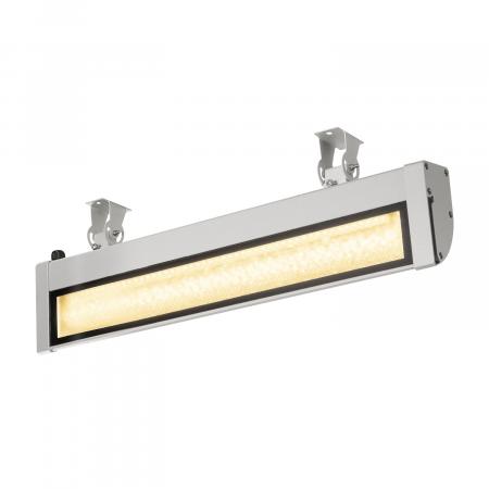 SLV 1006268 VANO WING SP DALI Wandaufbauleuchte grau 25W 1400lm 3000K CRI80 120° DALI