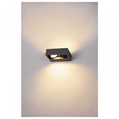 SLV 1006314 ESKINA FRAME WL double Wandaufbauleuchte anthrazit 27W 2200/2400lm 3000/4000K CRI80 95°