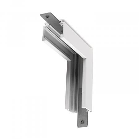 SLV 1006580 L-Verbinder mechanisch 48V TRACK für Aufbauschiene standard Stereo weiß