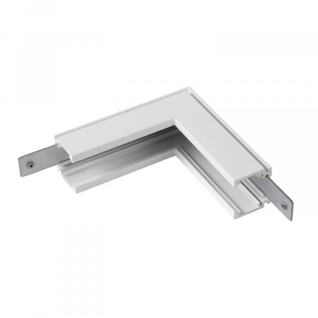 SLV 1006580 L-Verbinder mechanisch 48V TRACK für Aufbauschiene standard Stereo weiß