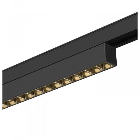 SLV 1006629 IN-LINE 22 48V TRACK Darklight Reflector DALI Spot schwarz / schwarz 7.3W 610lm 3000K CRI90 35°