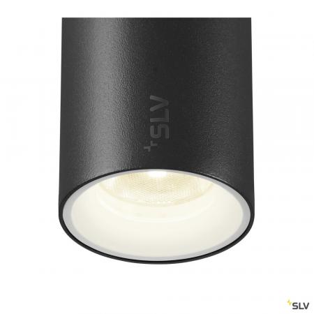 SLV 1006691 NUMINOS® XS, 48V Spot, rund, 4000 K, 8.7 W, DALI 2, 40°, matt schwarz / matt weiß