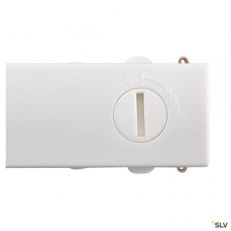 SLV 1006704 NUMINOS® XS, 48V Spot, rund, 4000 K, 8.7 W, DALI 2, 55°, matt weiß / glänzend chrom