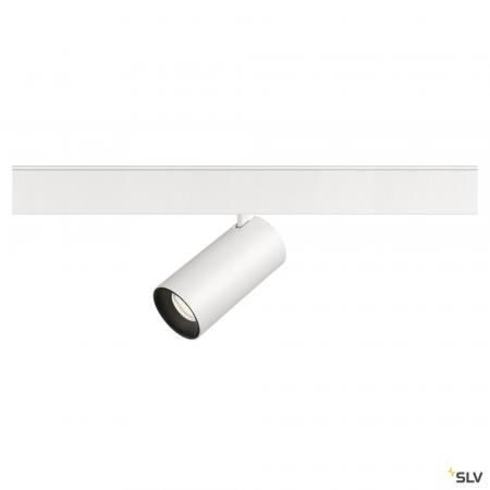 SLV 1006750 NUMINOS® S, 48V Spot, rund, 4000 K, 16 W, DALI 2, 20°, matt weiß / matt schwarz