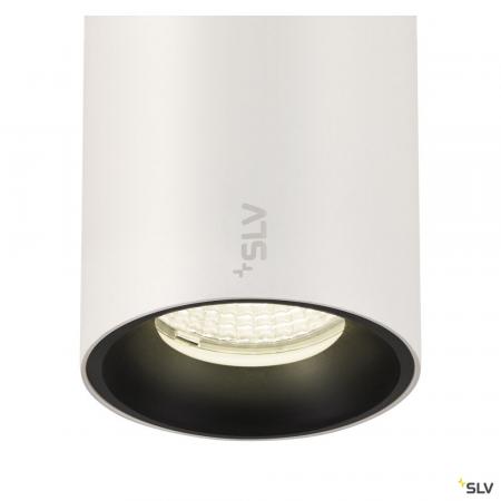 SLV 1006753 NUMINOS® S, 48V Spot, rund, 4000 K, 16 W, DALI 2, 40°, matt weiß / matt schwarz