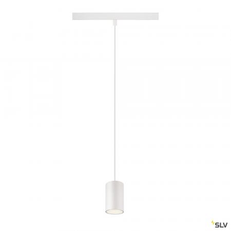 SLV 1006805 NUMINOS® XS, 48V Pendelleuchte, Pendellänge 150 cm, 4000 K, 20°, DALI 2, matt weiß