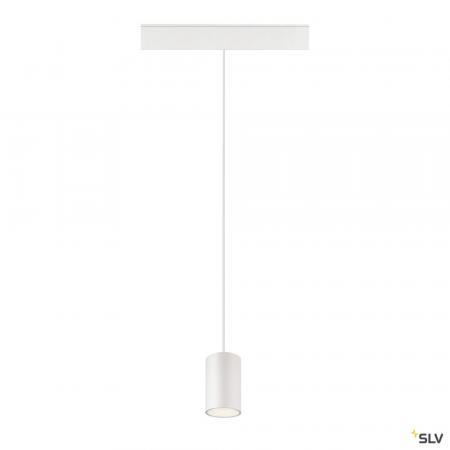 SLV 1006805 NUMINOS® XS, 48V Pendelleuchte, Pendellänge 150 cm, 4000 K, 20°, DALI 2, matt weiß