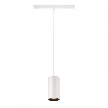 SLV 1006822 NUMINOS S 48V TRACK DALI Pendelleuchte weiß / schwarz 16W 1000lm 2700K CRI90 20°