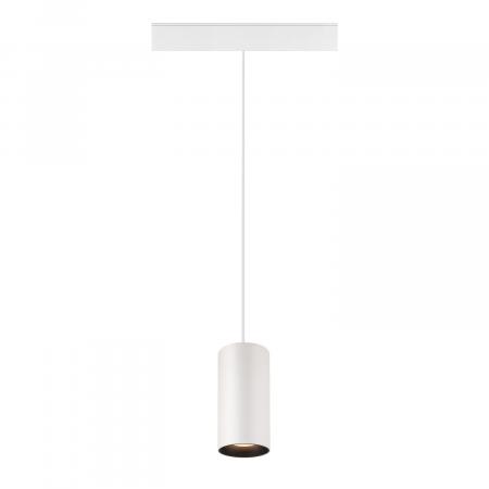 SLV 1006822 NUMINOS S 48V TRACK DALI Pendelleuchte weiß / schwarz 16W 1000lm 2700K CRI90 20°