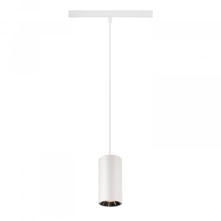 SLV 1006830 NUMINOS S 48V TRACK DALI Pendelleuchte weiß / chrom 16W 980lm 2700K CRI90 55°