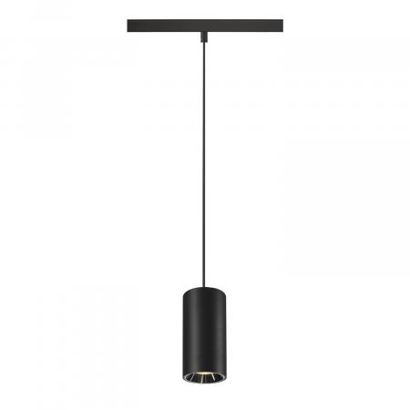 SLV 1006833 NUMINOS S 48V TRACK DALI Pendelleuchte schwarz / chrom 16W 1050lm 3000K CRI90 20°