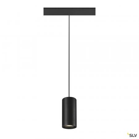 SLV 1006849 NUMINOS® S, 48V Pendelleuchte, Pendellänge 150 cm, 4000 K, 20°, DALI 2, matt schwarz