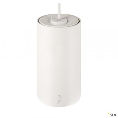 SLV 1006859 NUMINOS® S, 48V Pendelleuchte, Pendellänge 150 cm, 4000 K, 20°, DALI 2, matt weiß